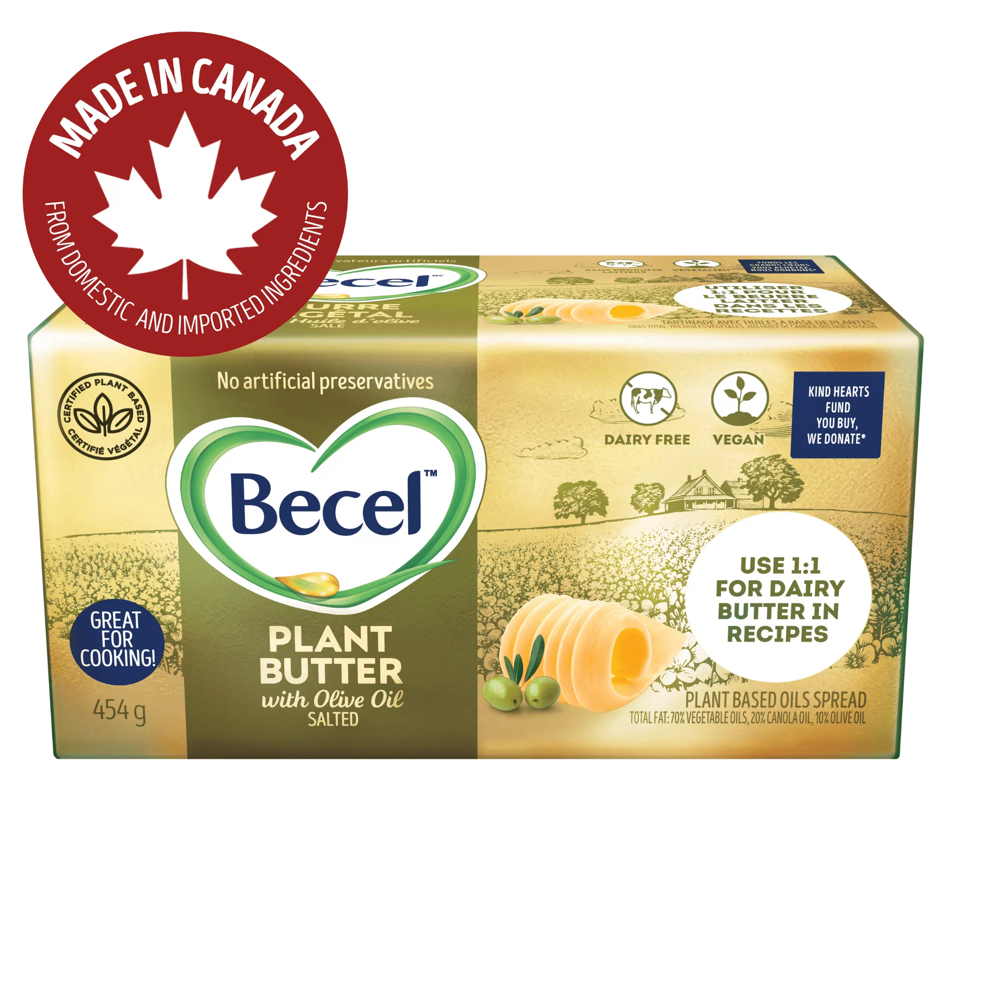 Plant Butter Brick Olive