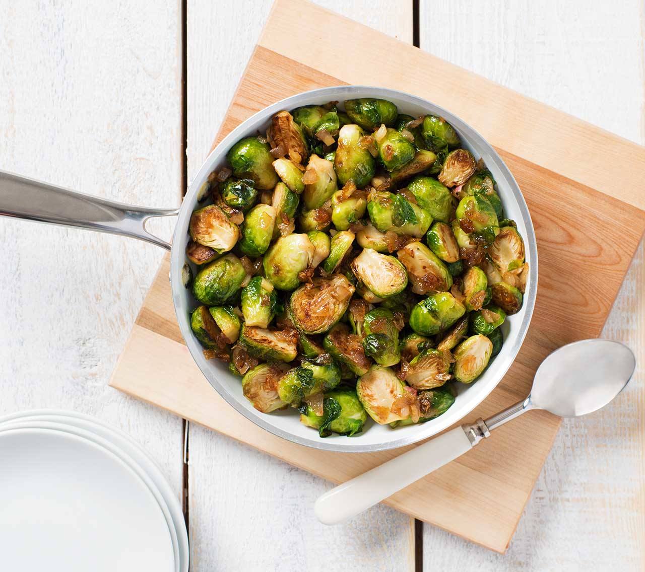 recipe image Sautéed Buttery Brussels Sprouts