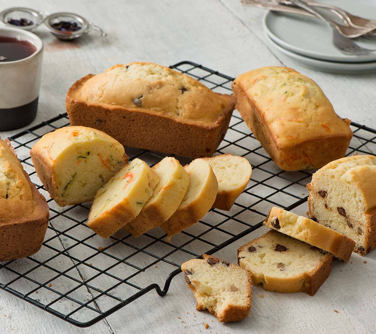 recipe image Becel Anything Goes Loaf Cake