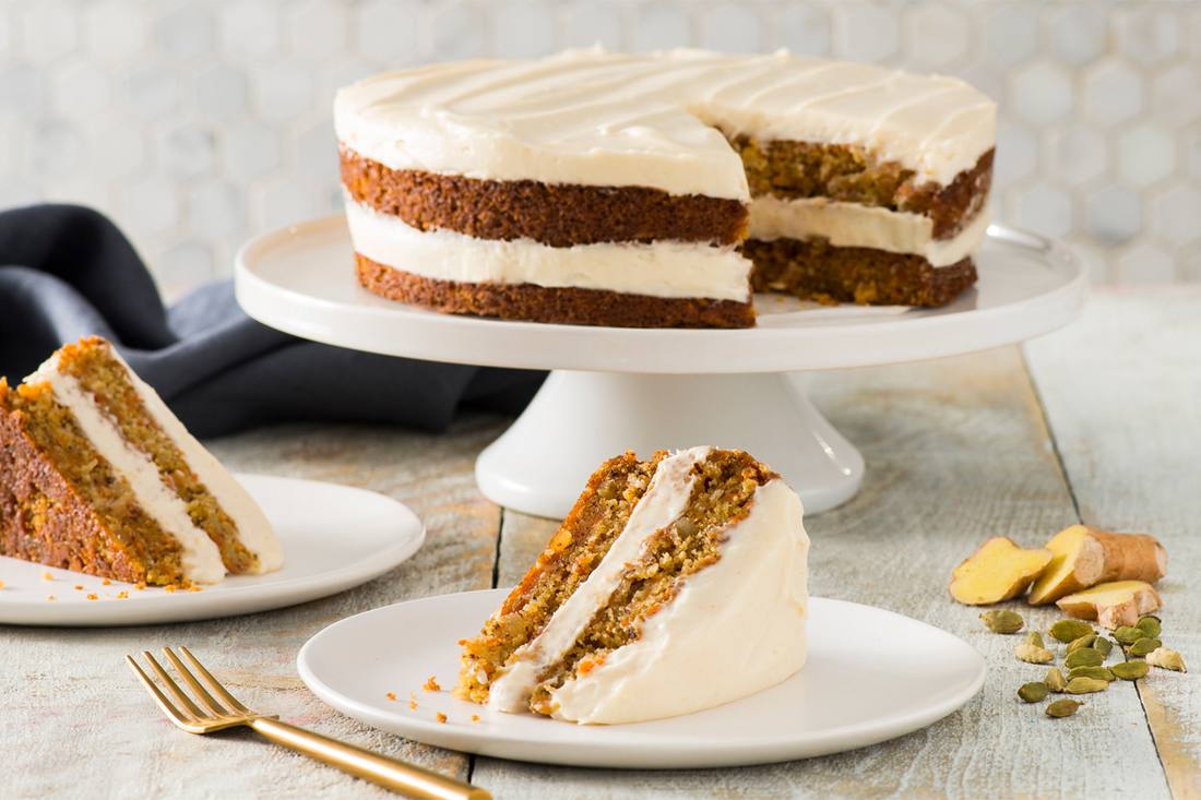 recipe image Cardamom Ginger Carrot Cake