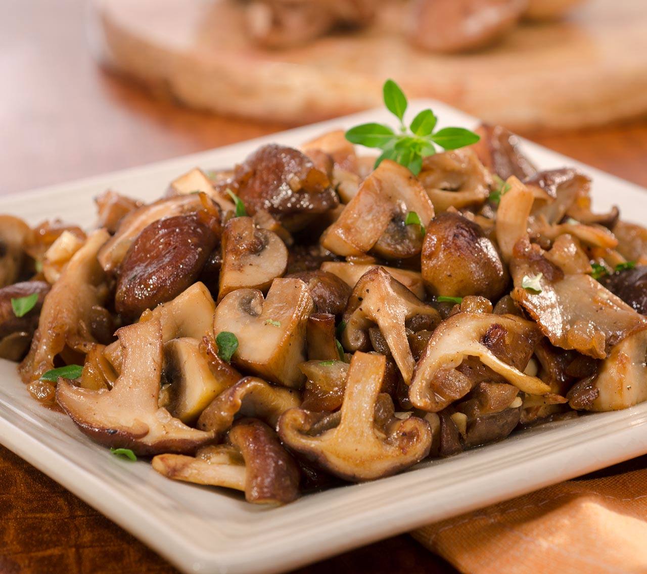 recipe image Savoury Mushroom Medley